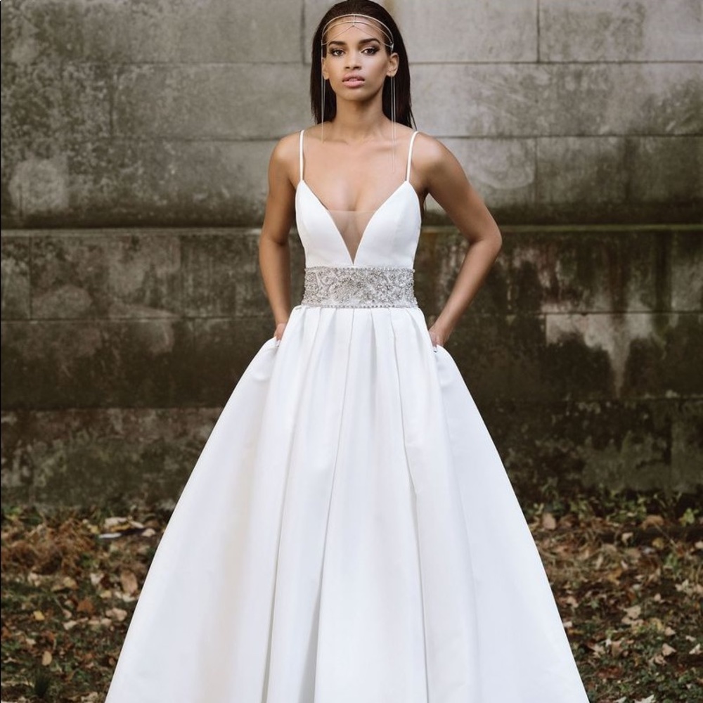 Justin Alexander Wedding Dress JA9878 Ivory